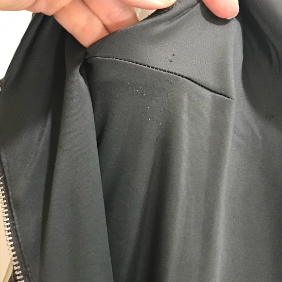 Express☀️Gray ruched dress - Picture 7 of 8